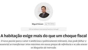 Imobiliário, noticia Observador