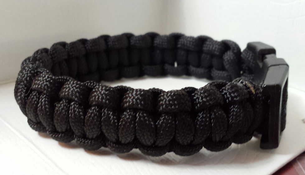 PARACORD BRACELET Black