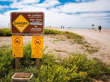 Beaches Closed in Imperial Beach California due to sewage. 