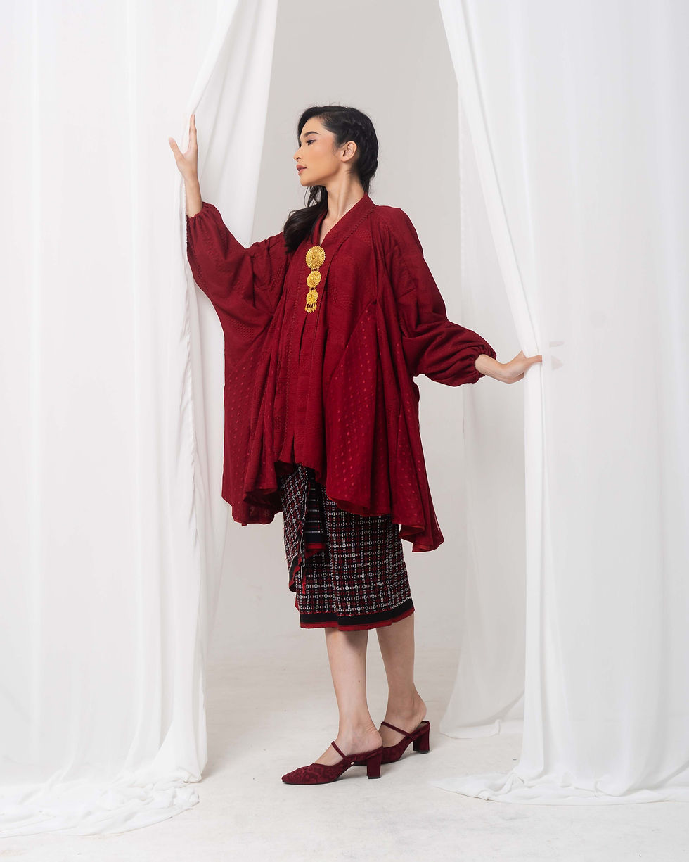Thumbnail: Goddess Maroon Kebaya