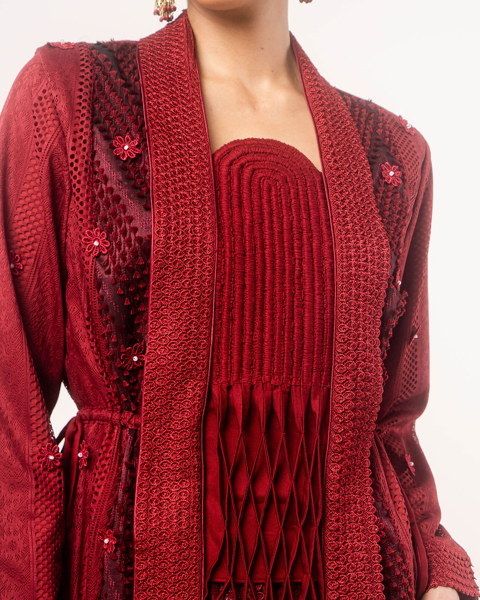Thumbnail: Indira Maroon Kebaya