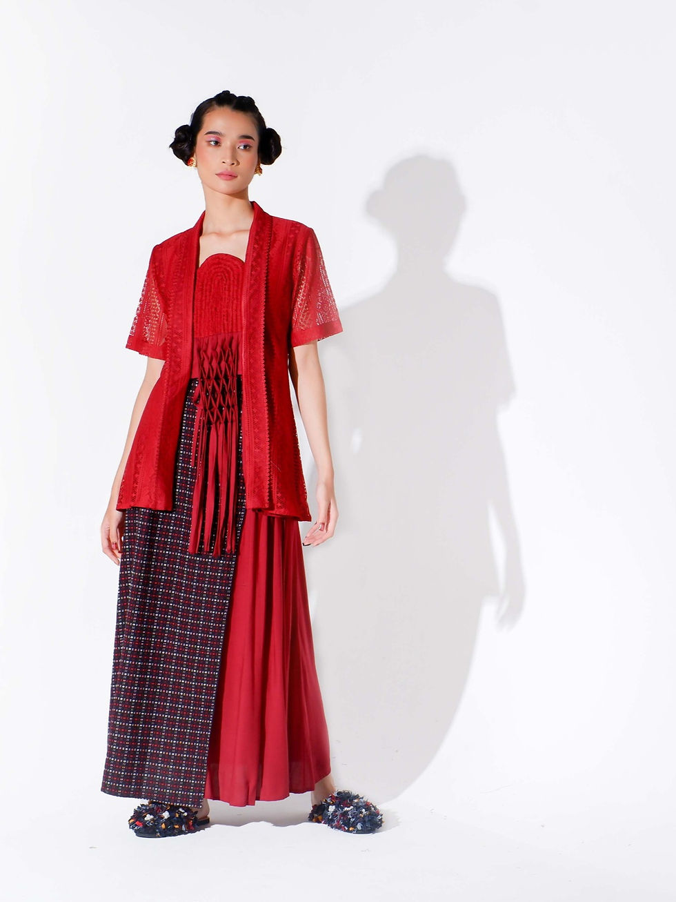 Thumbnail: Red Aylana Kebaya