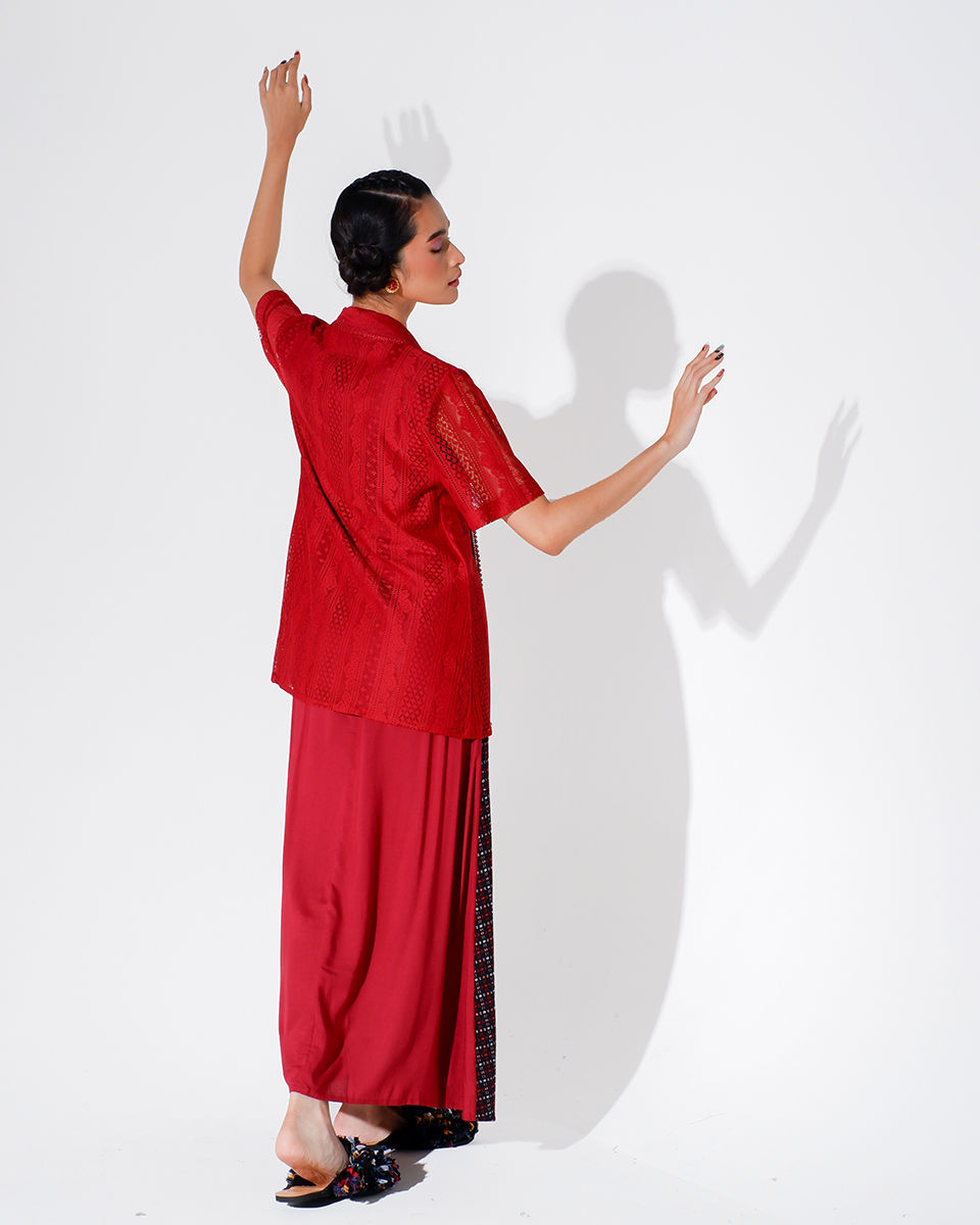 Thumbnail: Red Aylana Kebaya