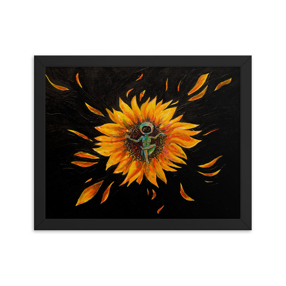 Thumbnail: Sunflower Planet limited edition print