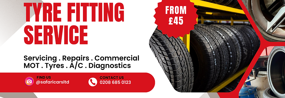 car and van Tyre fitting mitcham