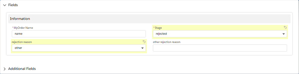 Salesforce Dynamic Forms required fields