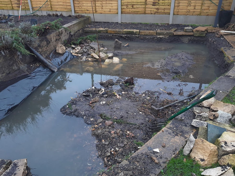 works stopped temporarily due to winter rains