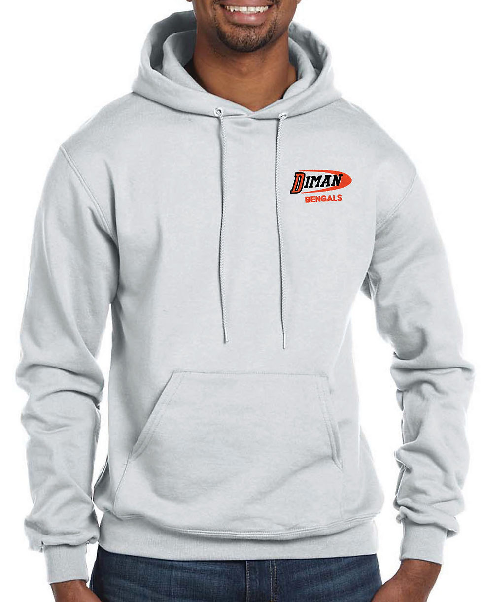 Thumbnail: Embroidered Hooded Pullover Sweatshirt