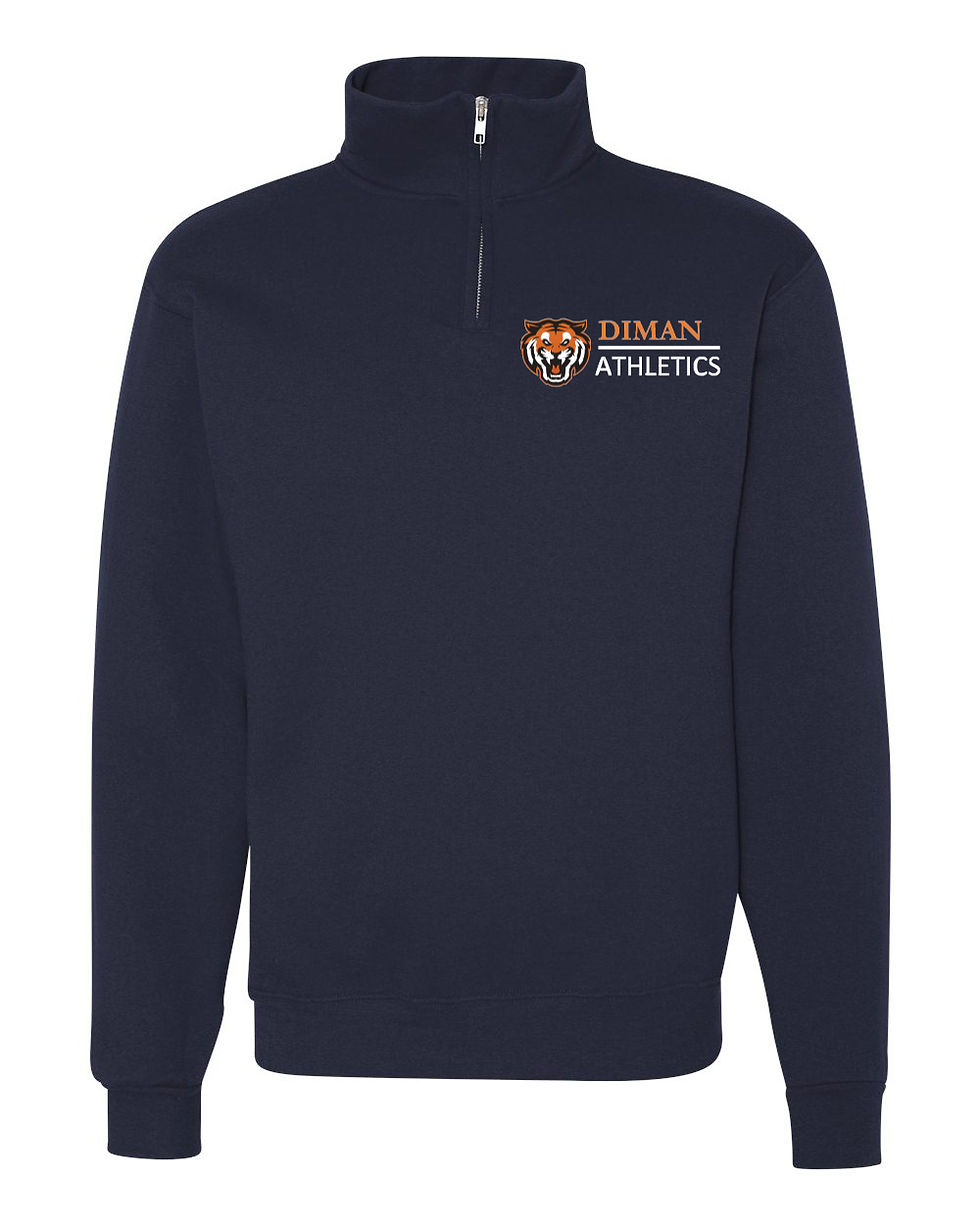 Thumbnail: Athletics Quarter Zip Sweatshirt Embroidered
