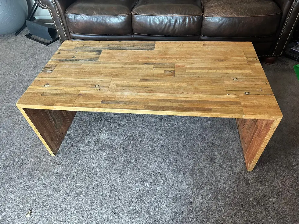 Thumbnail: Reclaimed Waterfall Coffee Table