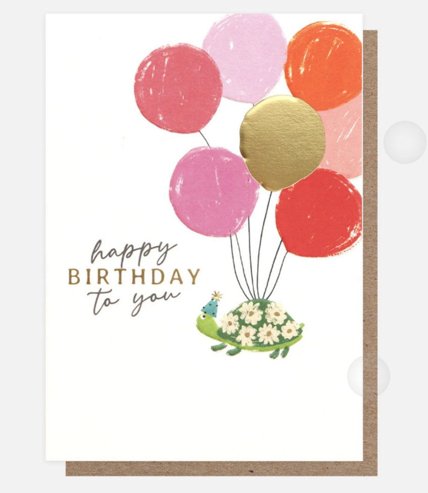 Karte "Happy Birthday to you" von Caroline Gardner, CRC003