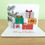 Miniaturbild: Pop Up Weihnachtskarte "Geschenke", PPX24, TheArtFile, England