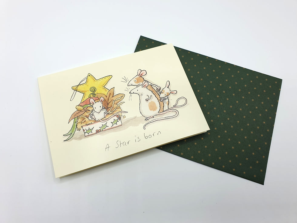 Miniaturbild: Karte "A Star is born" von Two Bad Mice, XM127