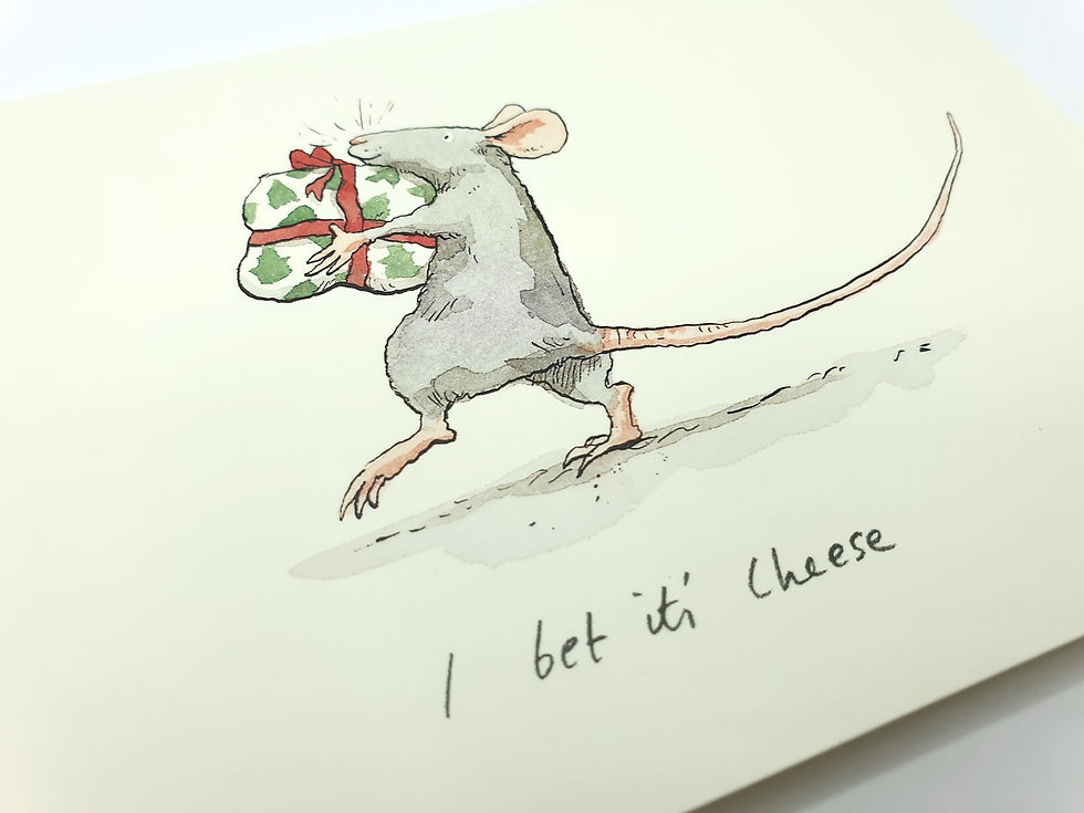 Karte "I bet it's Cheese" von Two Bad Mice, XM8