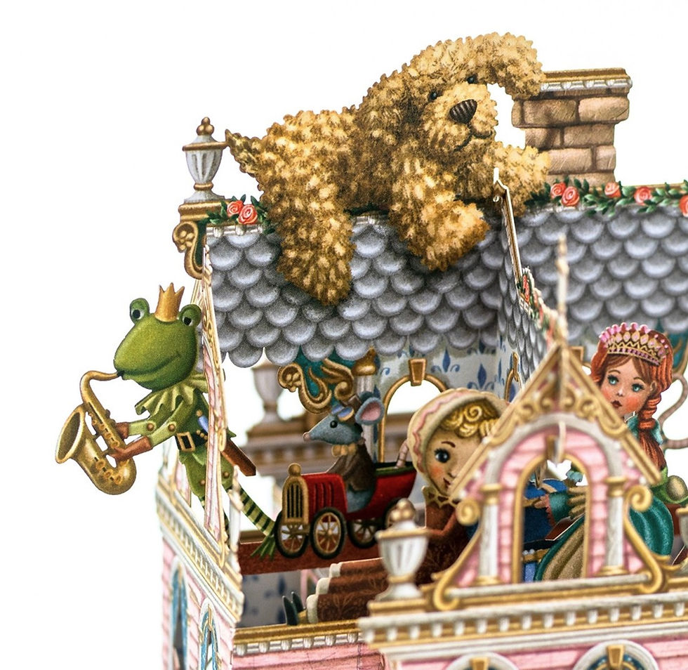 Miniaturbild: 3D Karte "Dolly's Dream House" (Puppenhaus) von Me&McQ, England