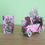Miniaturbild: 3D Karte "The Pink Flower Car" von Me&McQ 3D029