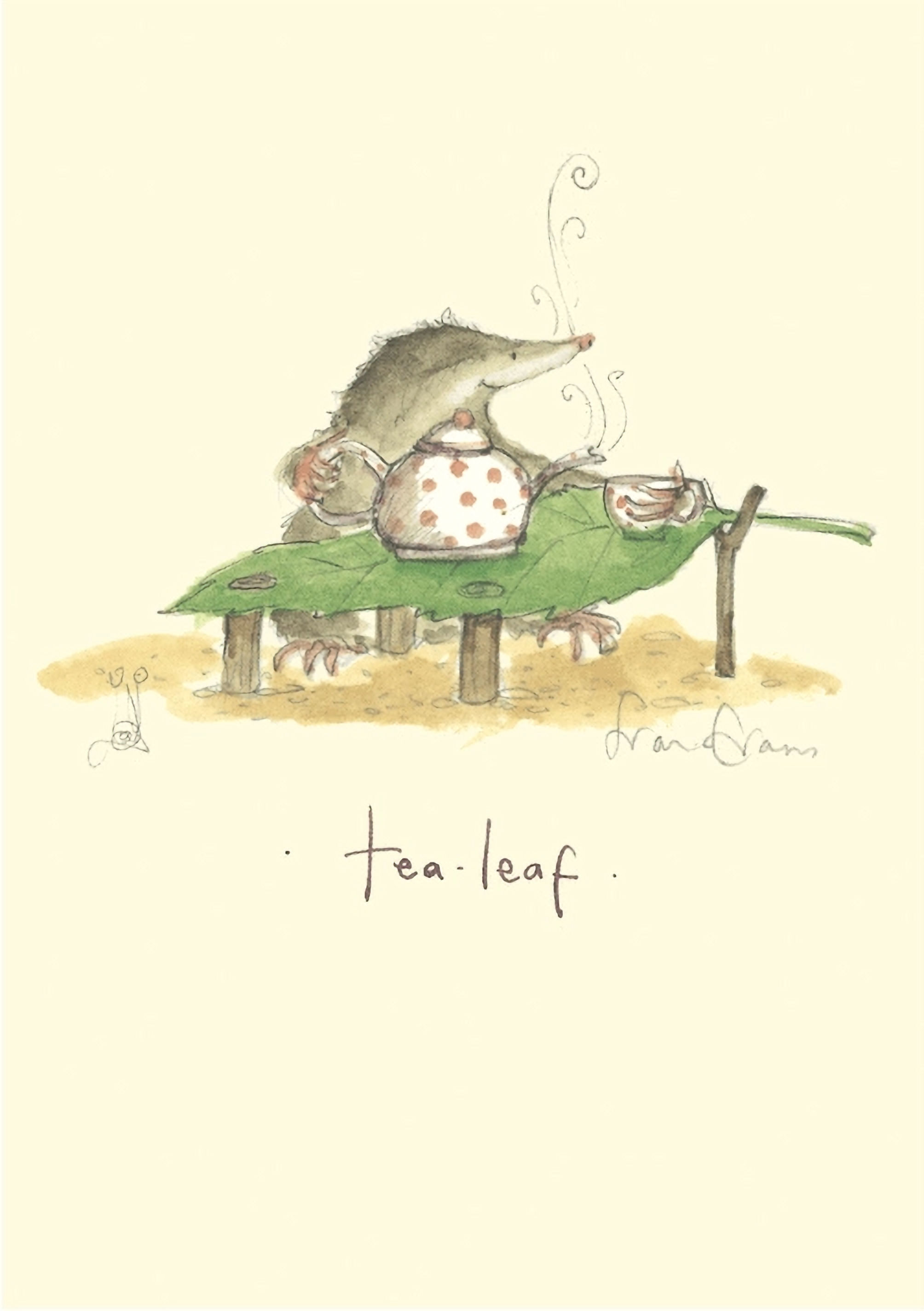 Karte "Tea Leaf" von Two Bad Mice, IF145, England