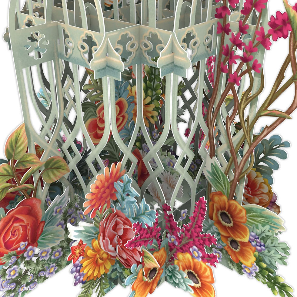 Miniaturbild: 3D Karte "The Green Cage" von Me&McQ 3D032