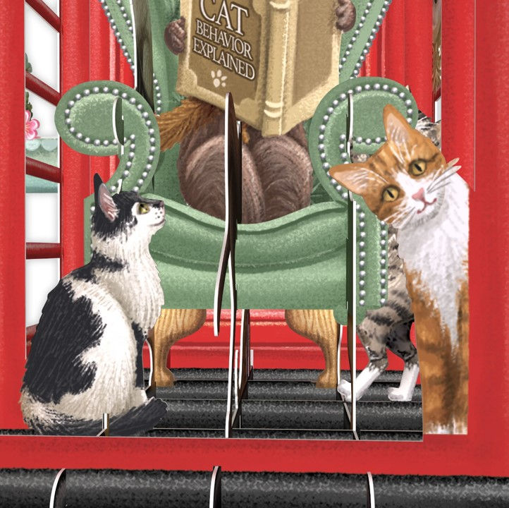 Miniaturbild: 3D Karte "Telefonzelle" (London) von Me&McQ, Dog & Bone, 3D044