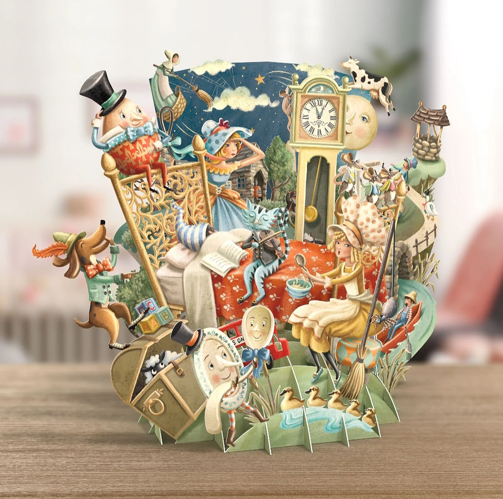 3D Karte "Nursery Rhymes/Kinderreime" von Me&McQ TW048
