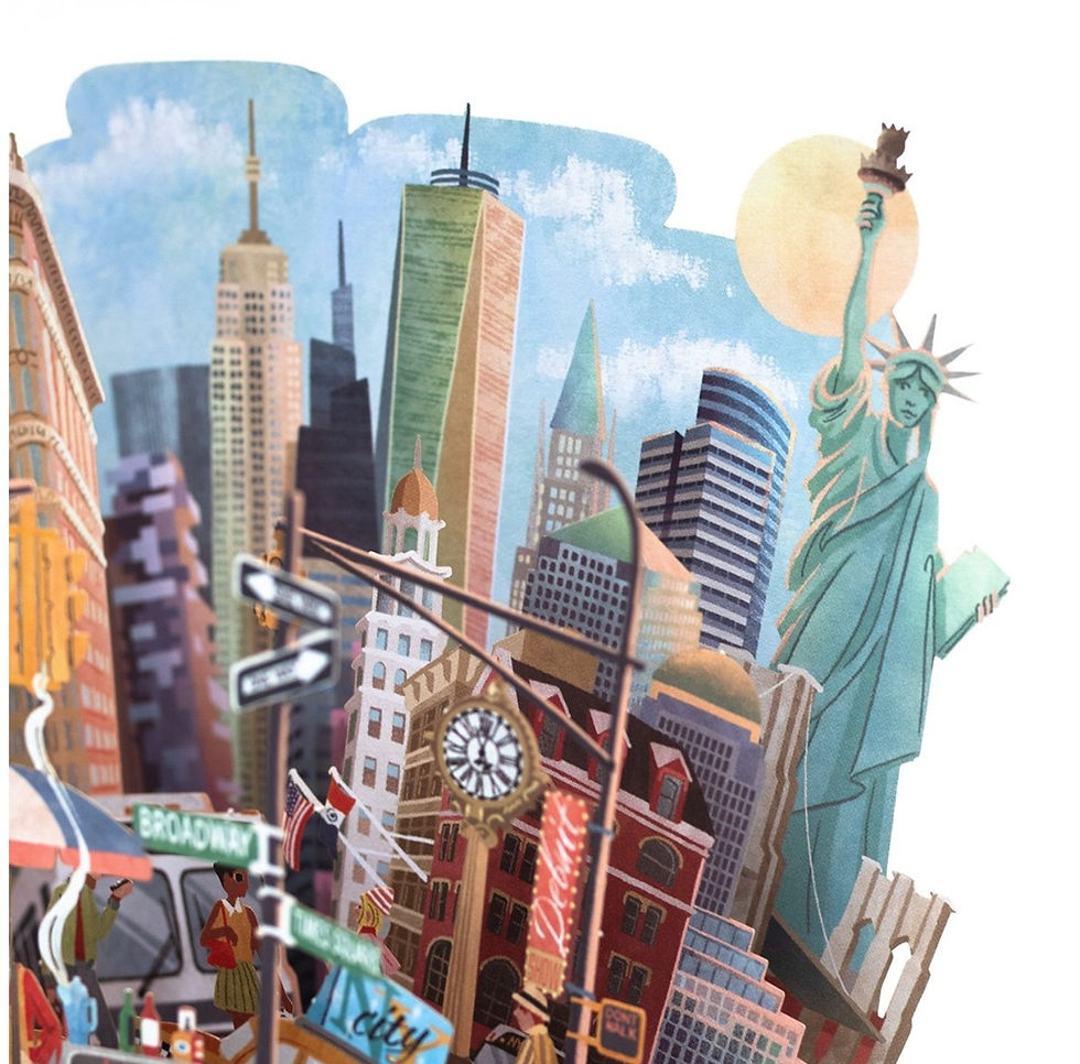 Miniaturbild: 3D Karte "New York" von Me&McQ, England, Amerika