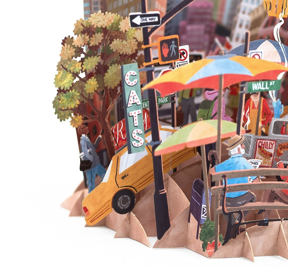 Miniaturbild: 3D Karte "New York" von Me&McQ, England, Amerika