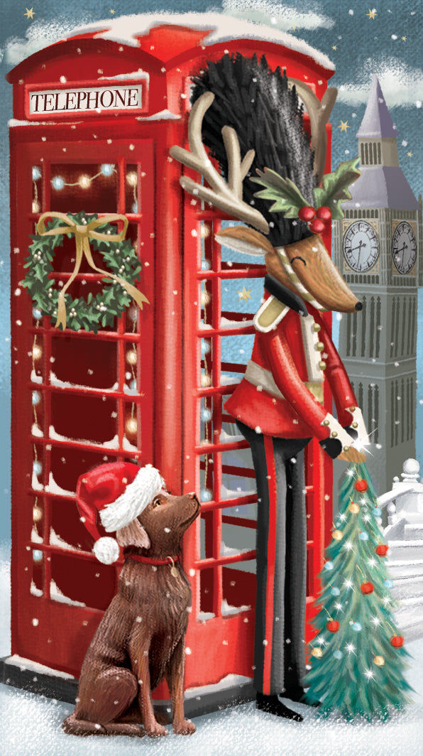 Miniaturbild: 3D Karte "Santa's London Bus" von Me&McQ X3D018