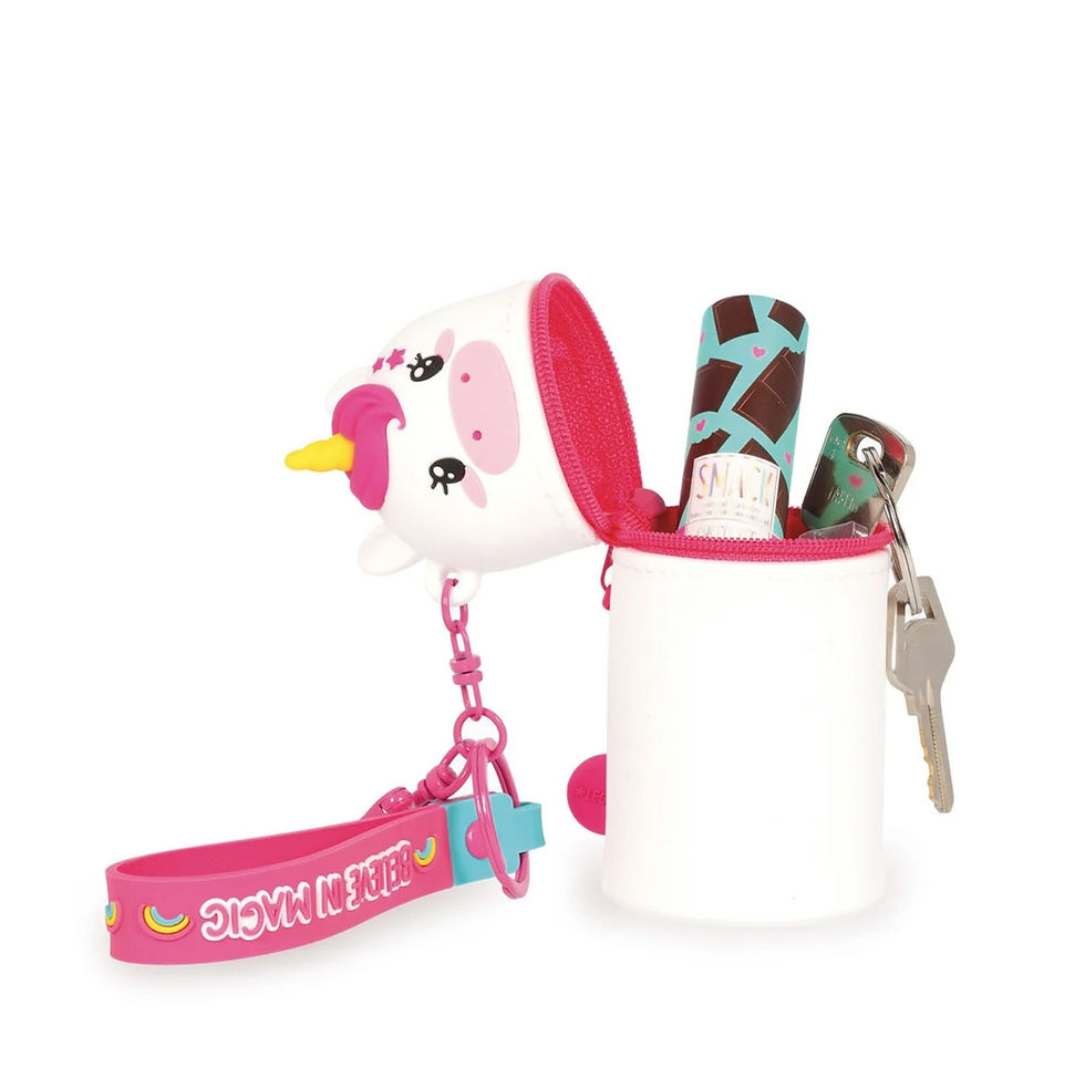 Miniaturbild: Legami Schlüsselanhänger - Mini Kawaii "Unicorn/Einhorn", MKAW0003