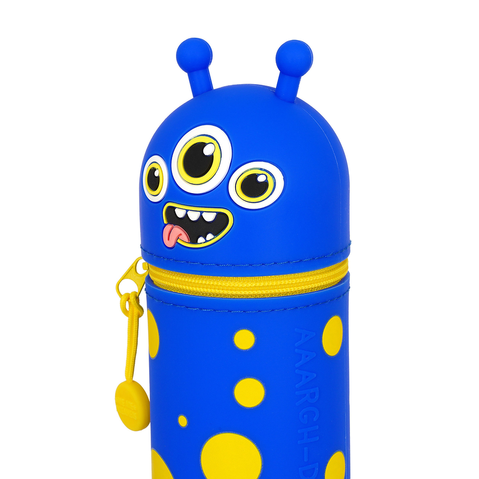 Miniaturbild: Legami Federmäppchen aus Silikon - "Monster", Kawaii