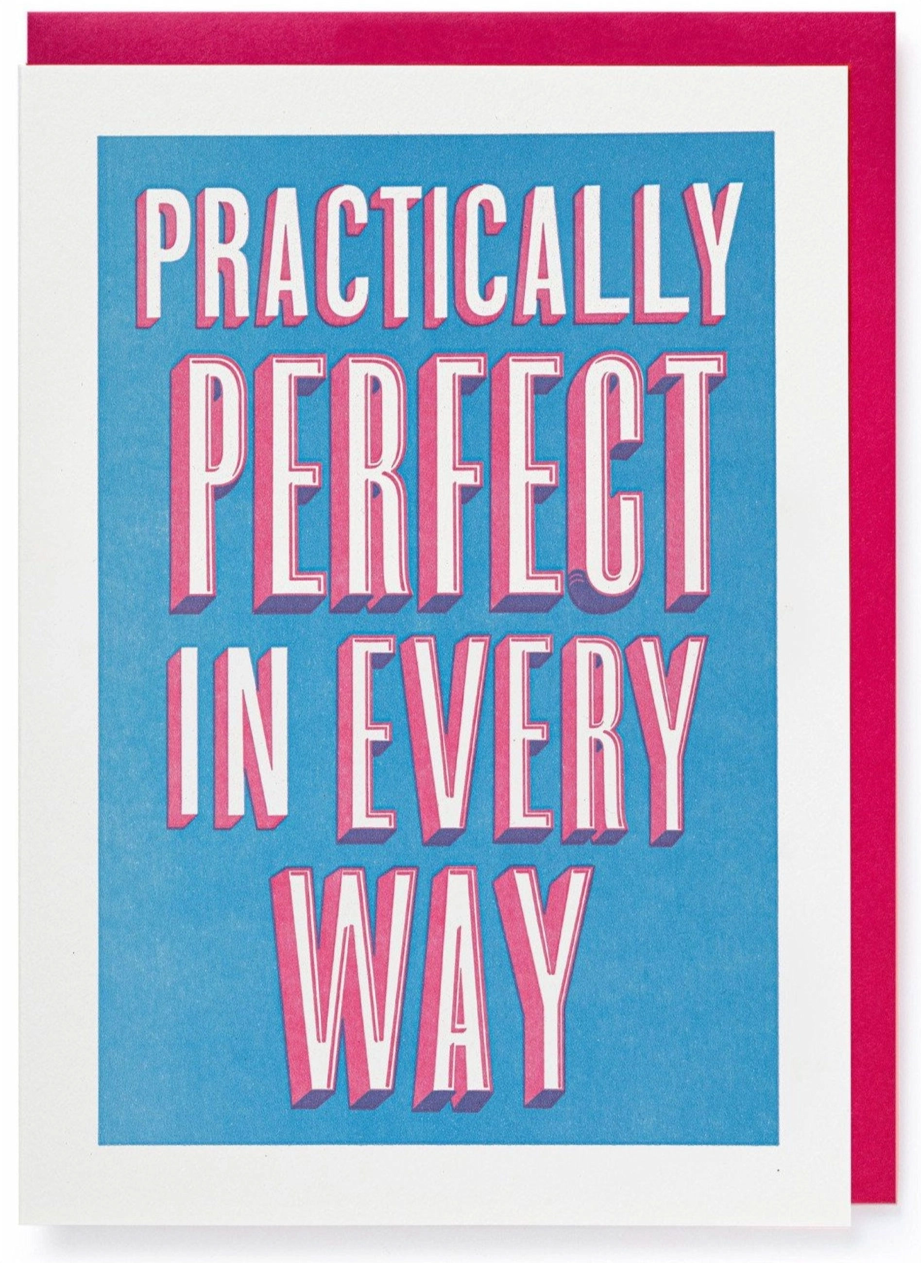 Karte "Practically perfect in every way" von Archivist Gallery, QP677