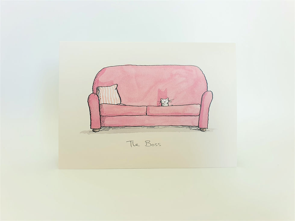 Karte "The boss" von Two Bad Mice, M76