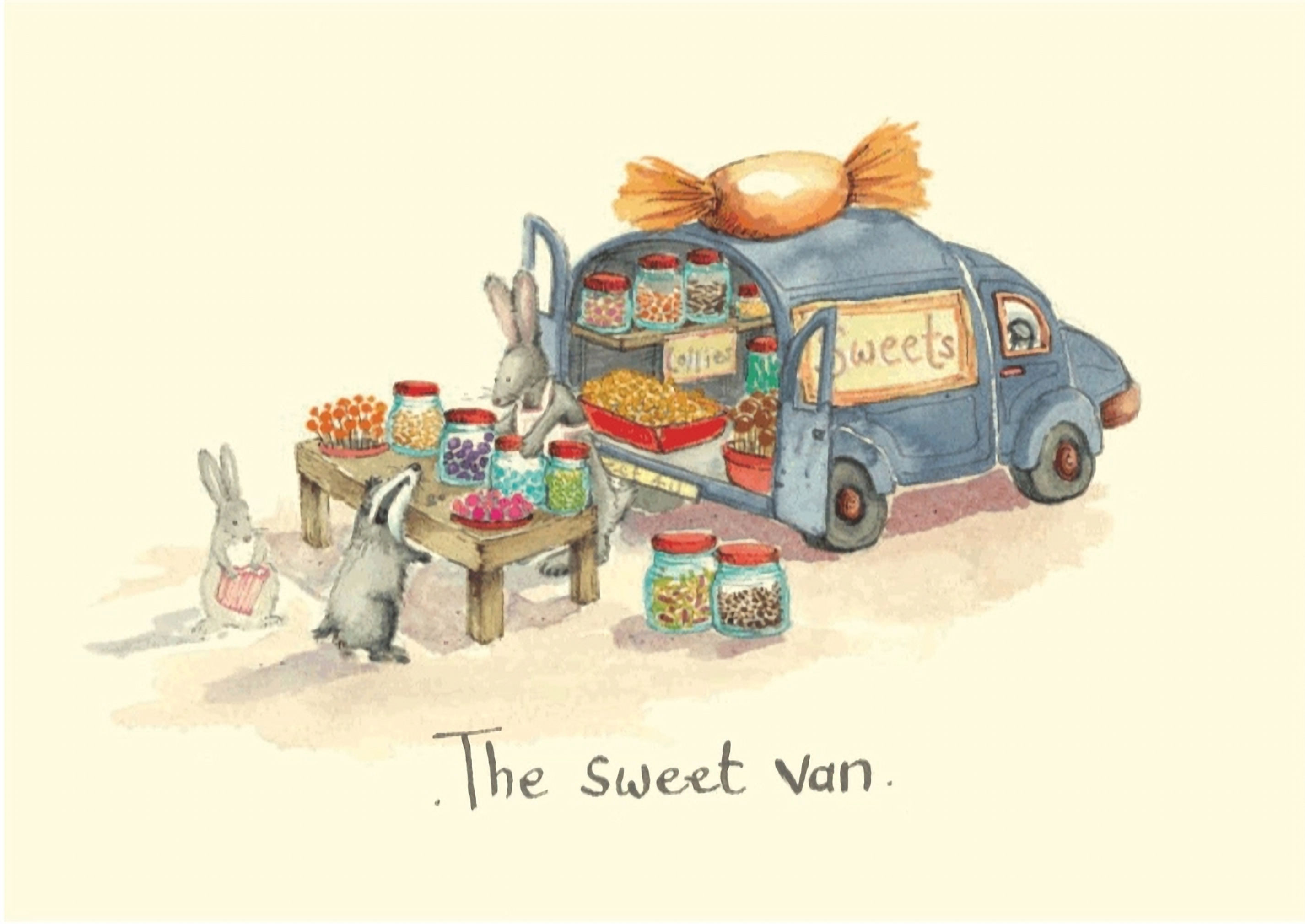 Karte "The sweet van" von Two Bad Mice, IF129