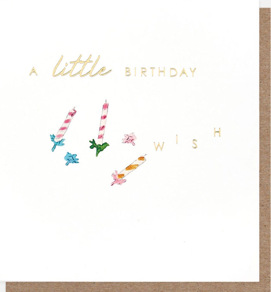 Karte "A little Birthday wish" von Caroline Gardner, TNC031