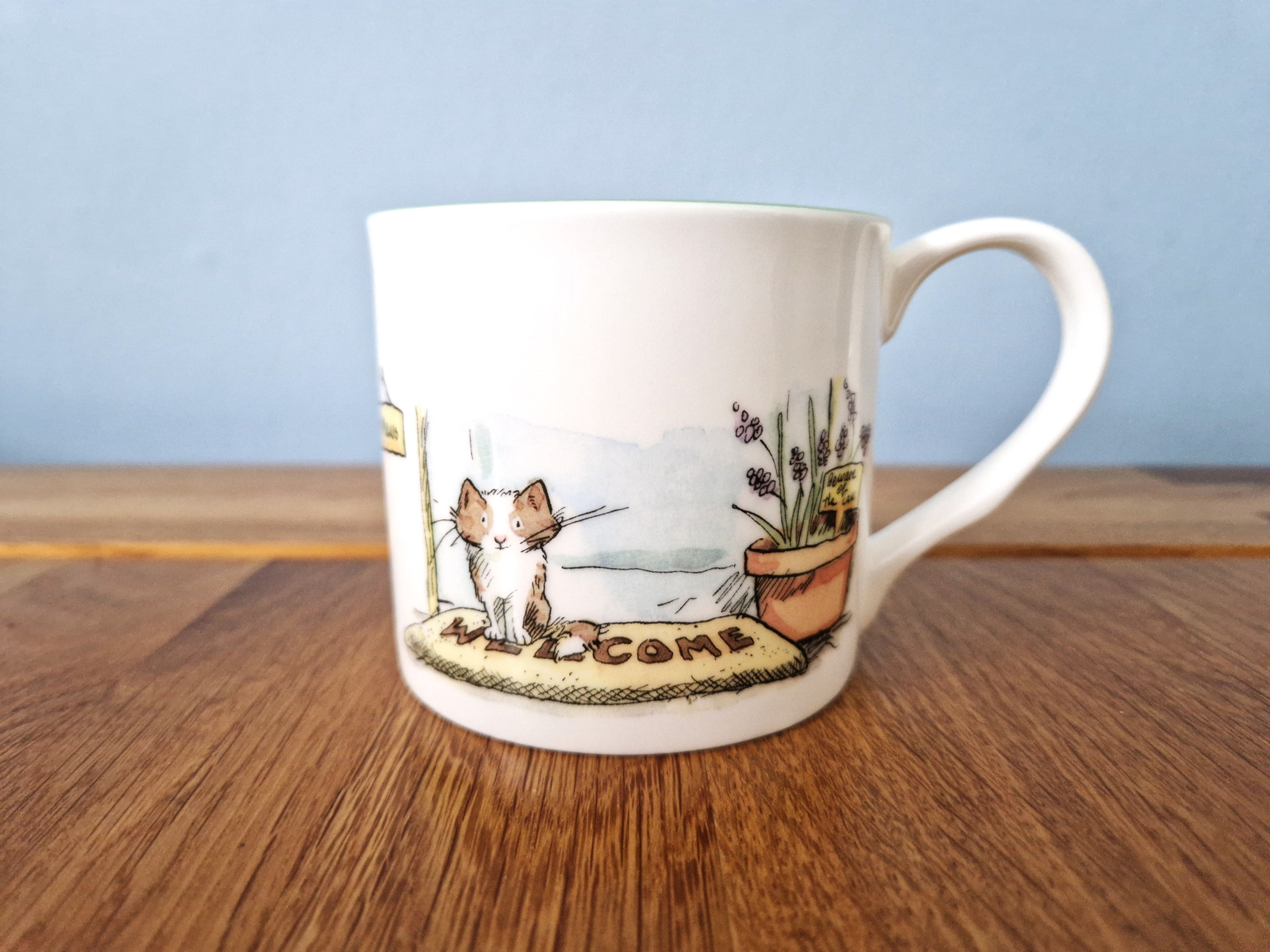 Tasse "Beware of the cat" (~300ml) von Two Bad Mice (NMM244)