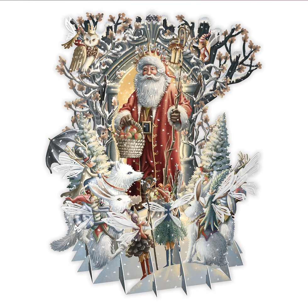 3D Weihnachtskarte "Carol Singers" (Me&McQ), XTW040