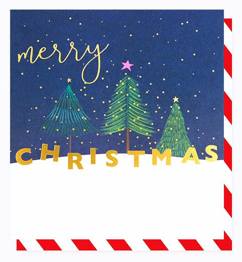 Karte "Merry Christmas" von Caroline Gardner, MDX011A
