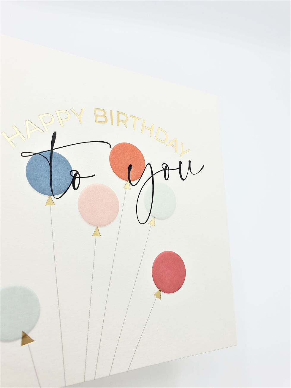 Karte "Happy Birthday to you!" von Caroline Gardner, PPP02