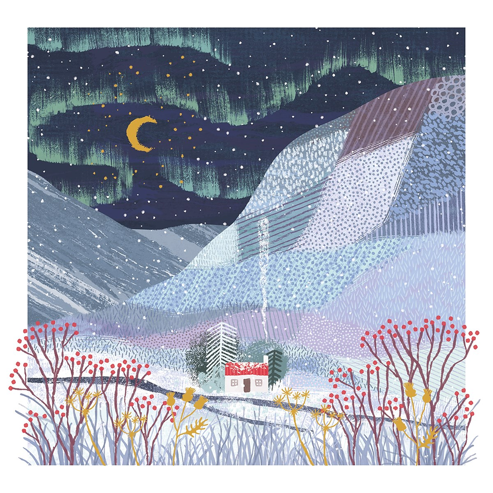 Miniaturbild: 10er Weihnachtskarten Set "Winterstille", The Art File, WAX123