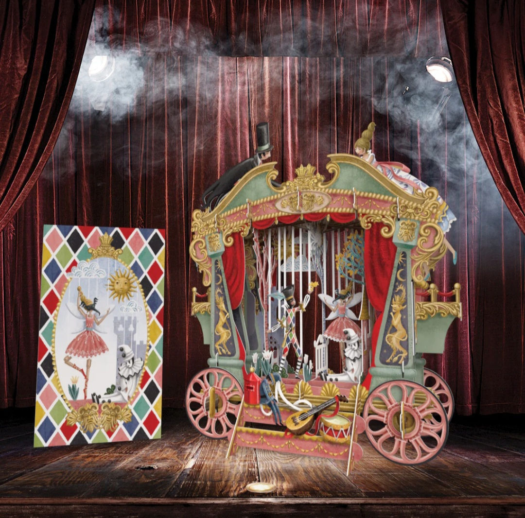 3D Karte "Puppentheater" von Me&McQ 3D027