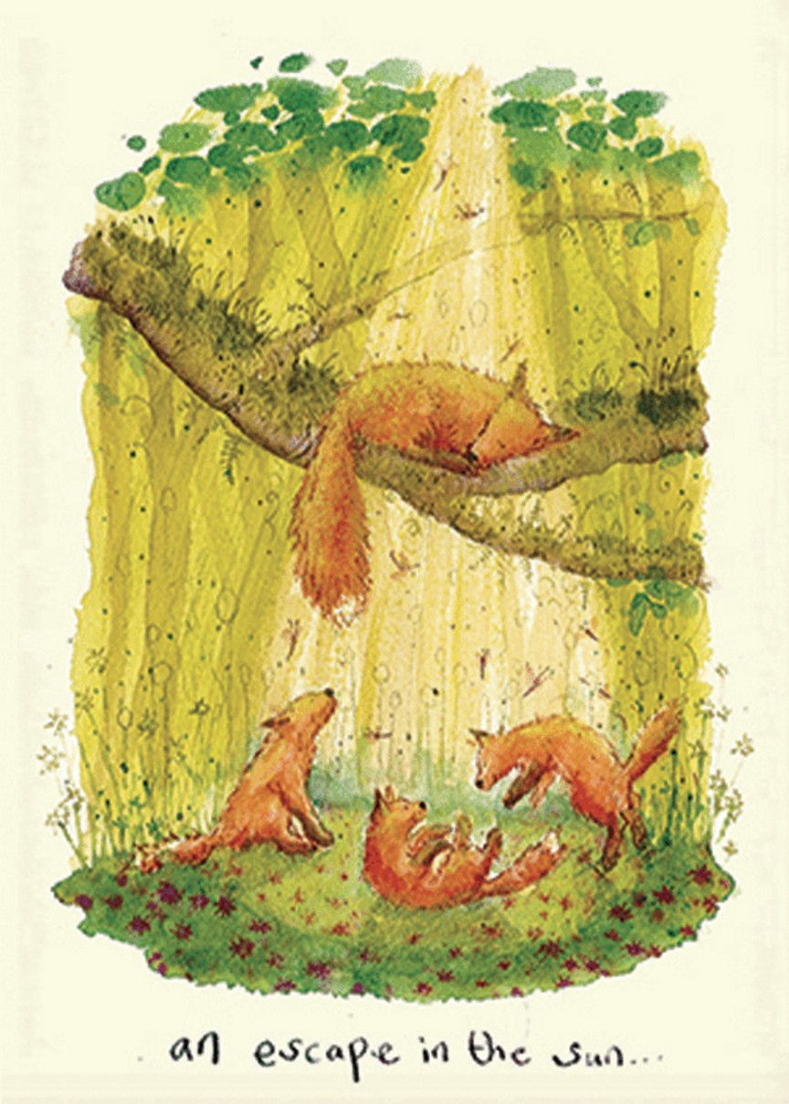 Karte "An escape in the sun" von Two Bad Mice, IF174, Grußkarte