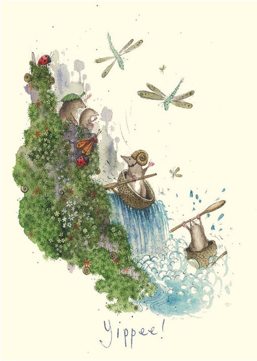 Karte "Yippee!" von Two Bad Mice, IF181