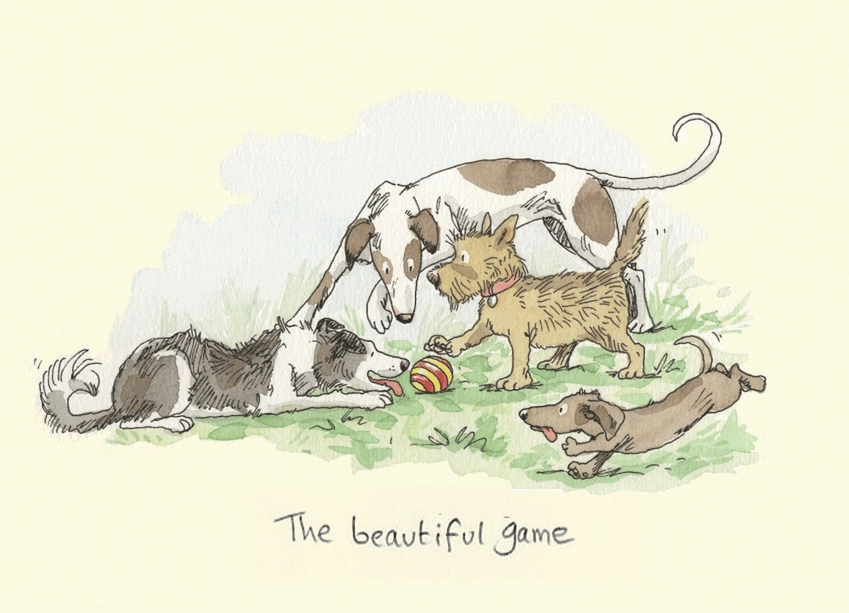 Karte "The beautiful game" von Two Bad Mice, M184, England