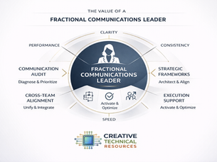 The Case for Fractional Communications Leadership in Complex Organizations