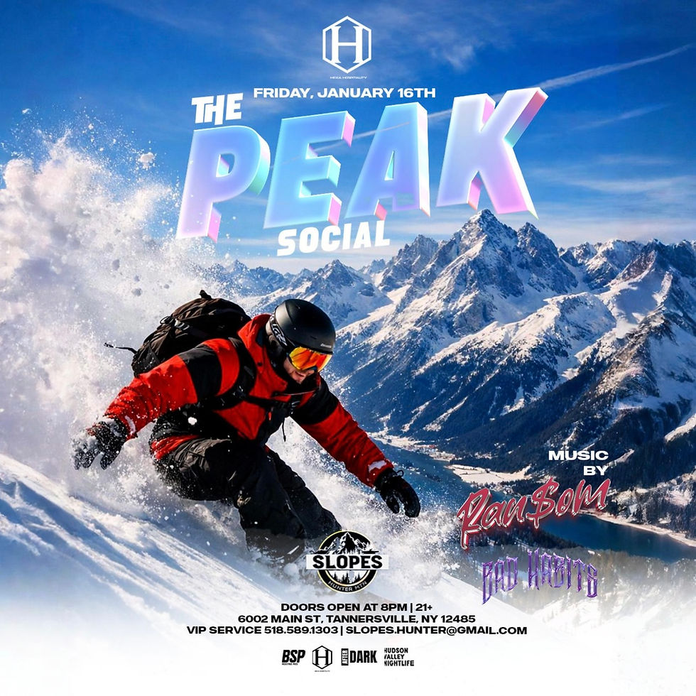 The Peak Social - MLK Weekend Kickoff 