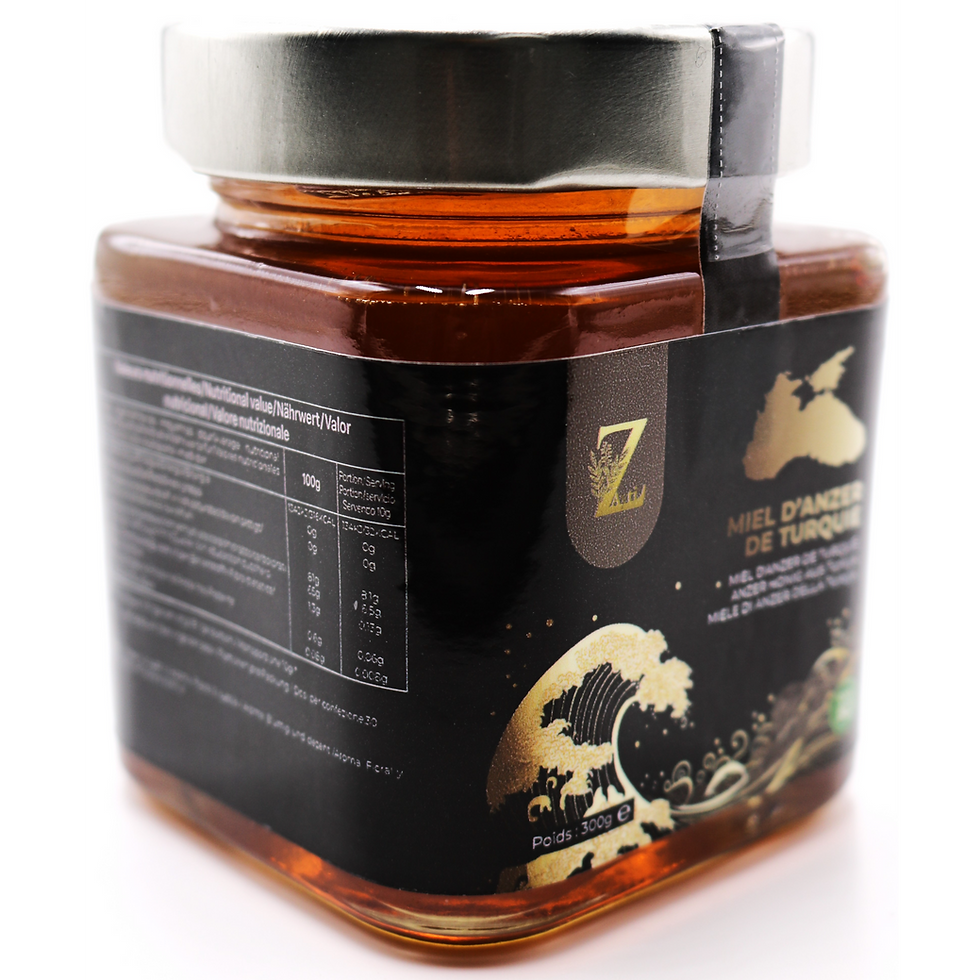 Miel d’Anzer Turc – 100% Pur, Naturel et Biologique