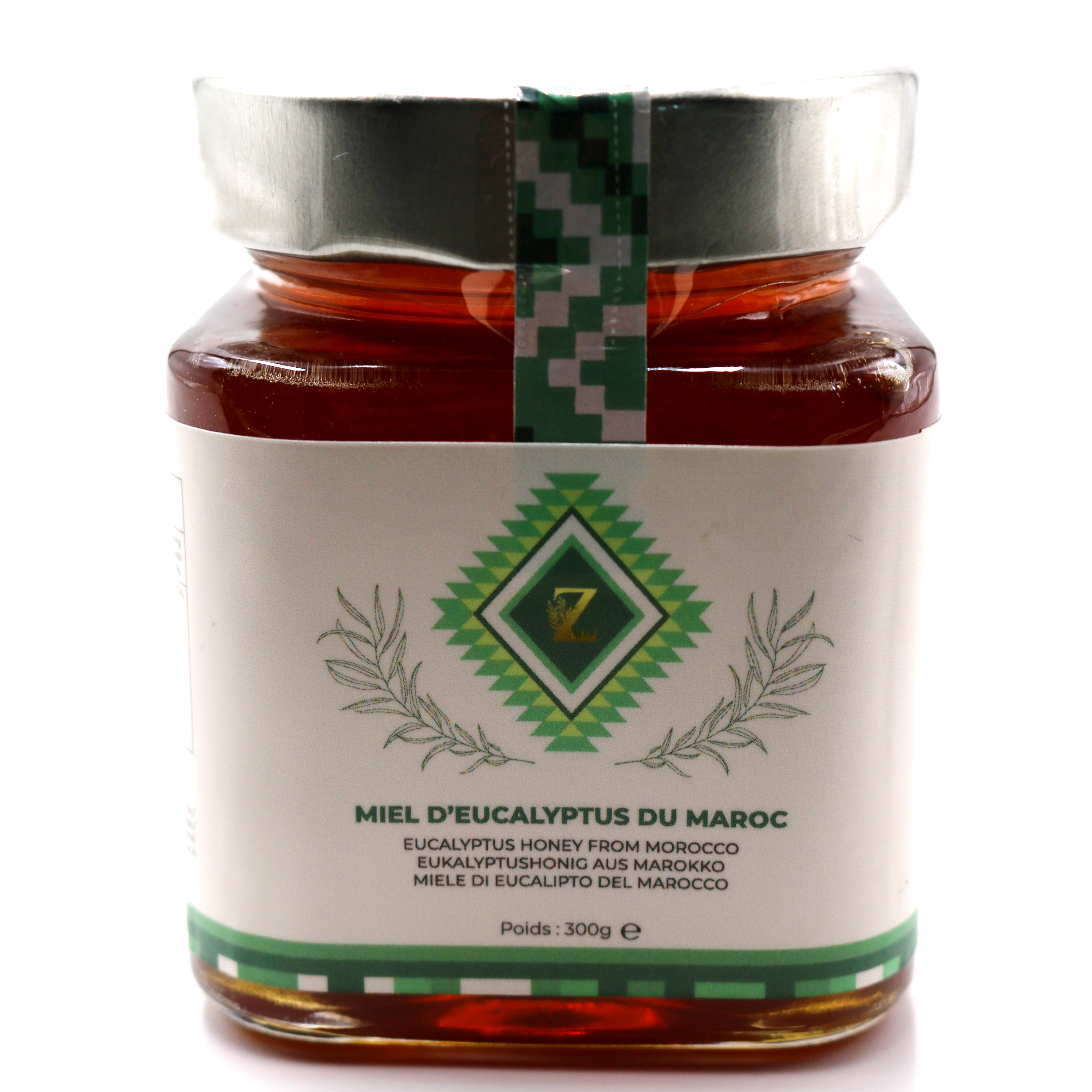 100% puro e autentico miele di eucalipto dal Marocco.