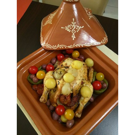 Miniatyrbild: Tajine Marocain au Design Carré Original & Authentique