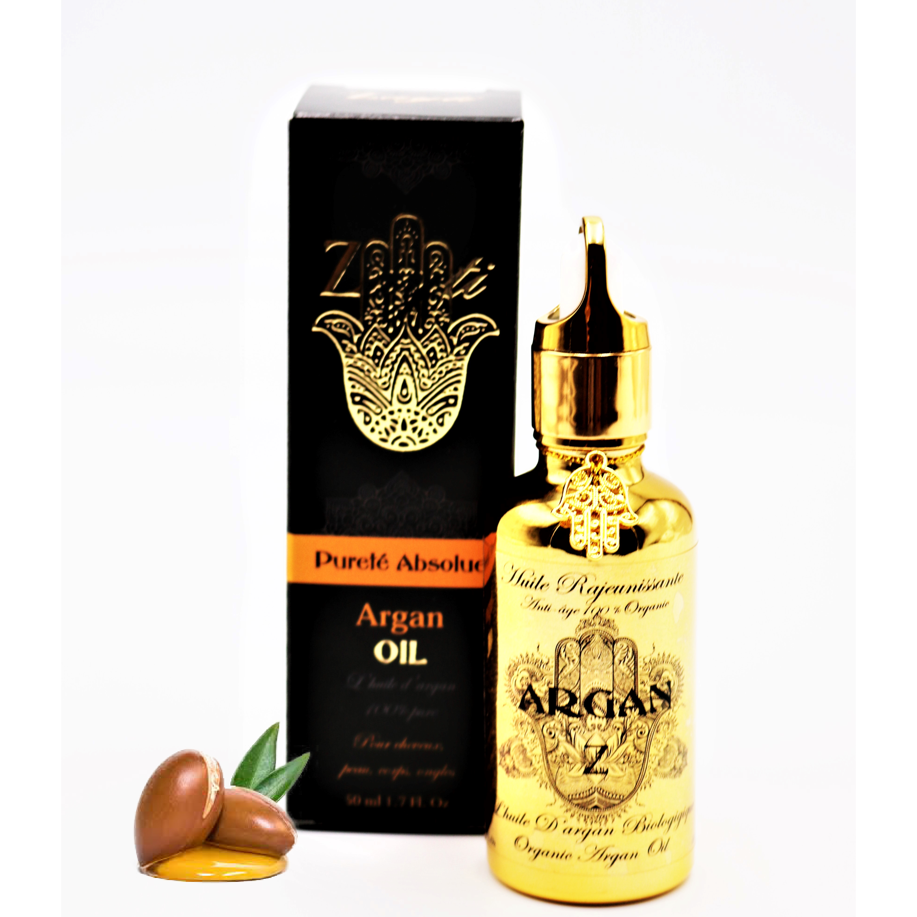 Huile d'argan cosmétique
