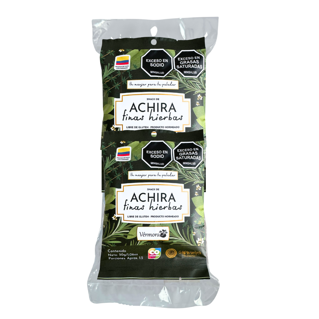 Six Pack Achira Finas Hierbas x 6 unidades