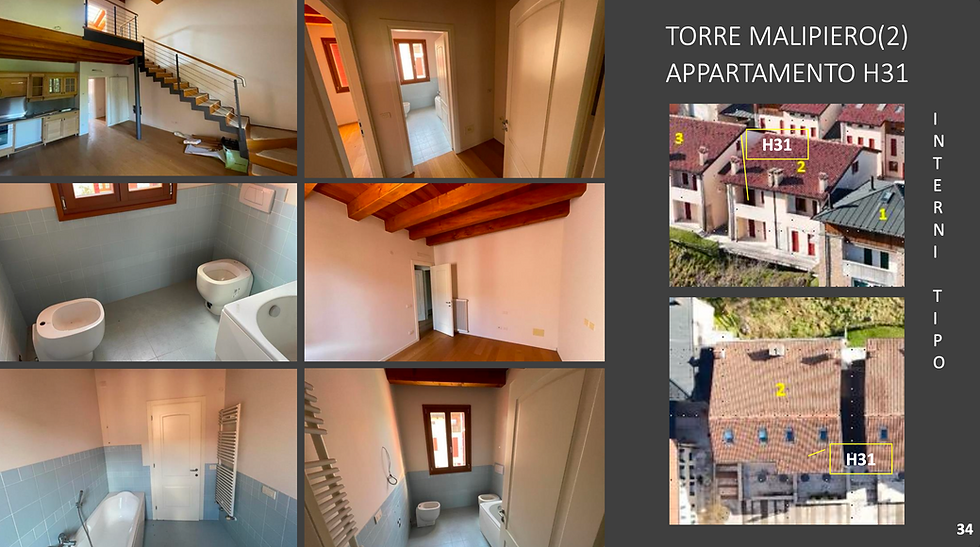 Miniatura: Asolo (TV) – Borgo Santa Caterina: appartamenti in Classe A1 con garage